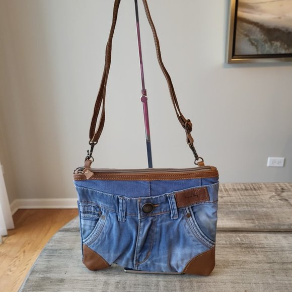 Myra Bag Handbags - Janesa Denim Crossbody